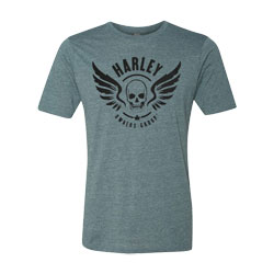 Mens Skull & Wings T-Shirt - 2XL only