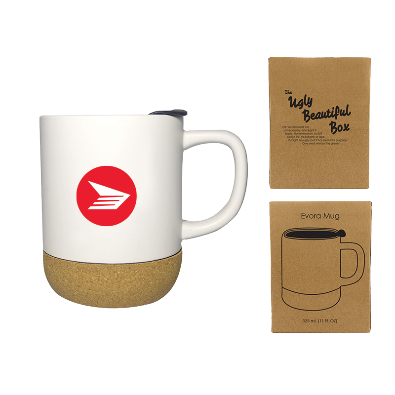 Cork Base Ceramic Mug