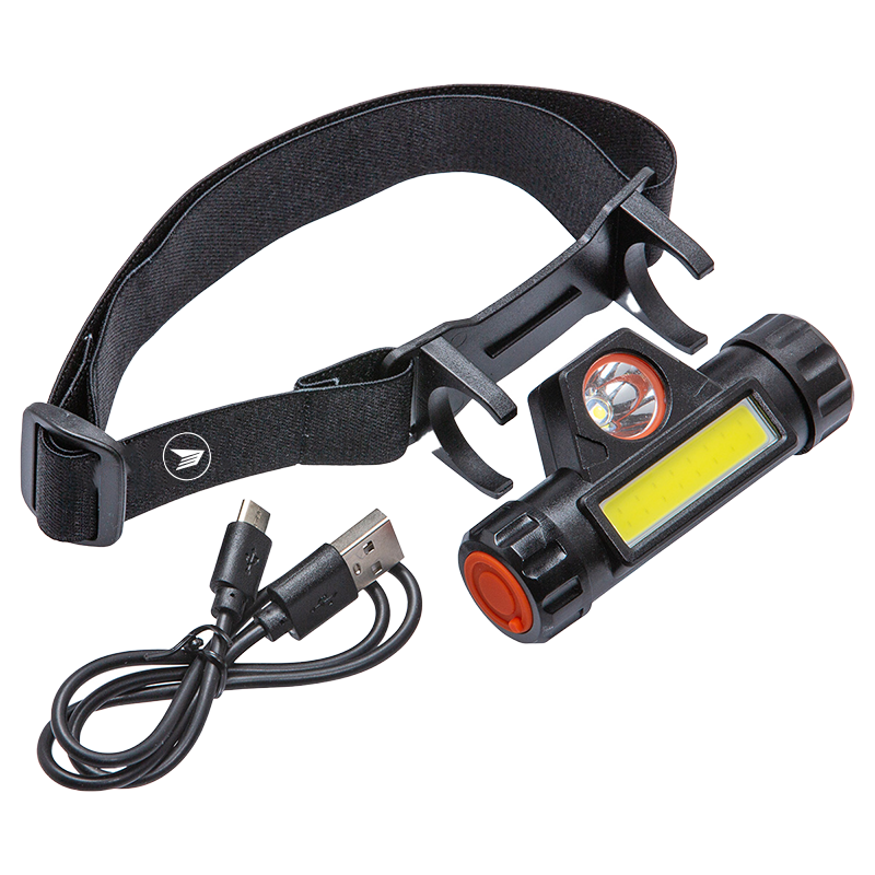 COB LED Rechargeable Headlamp