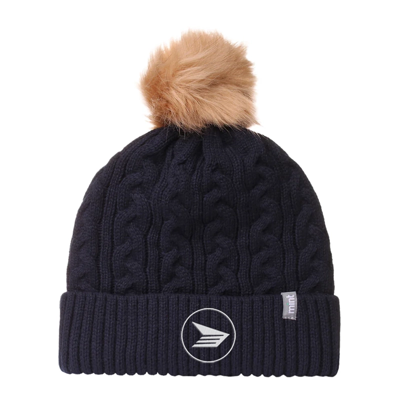 Pom Cuff Toque