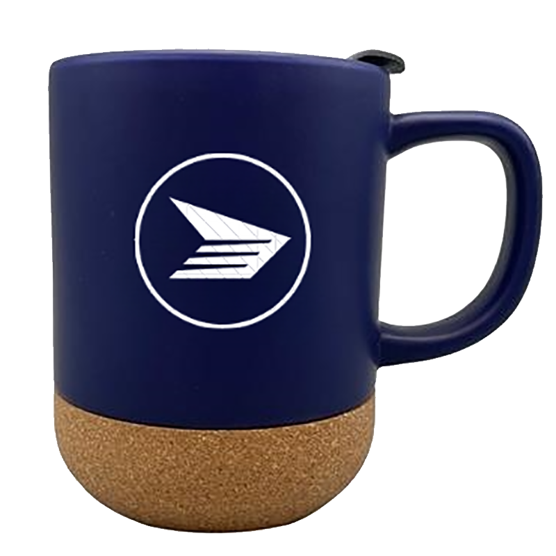 Cork Base Ceramic Mug