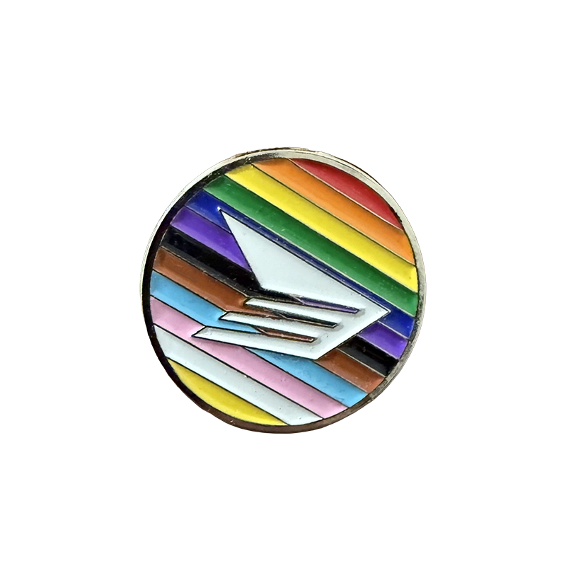 Pride Postmark Lapel Pin