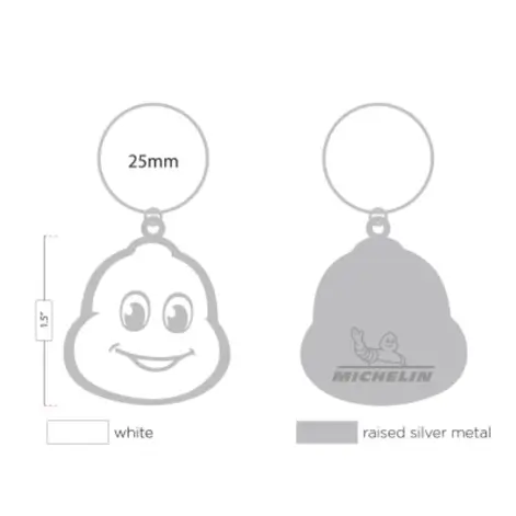 Diestruck Soft Enamel Keychain